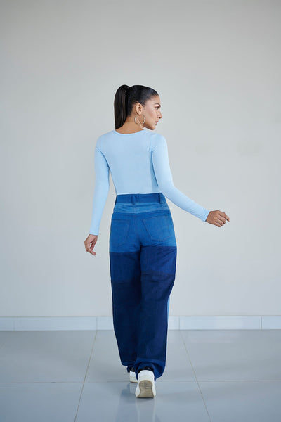 Cerulean Full Sleeves Bodysuit