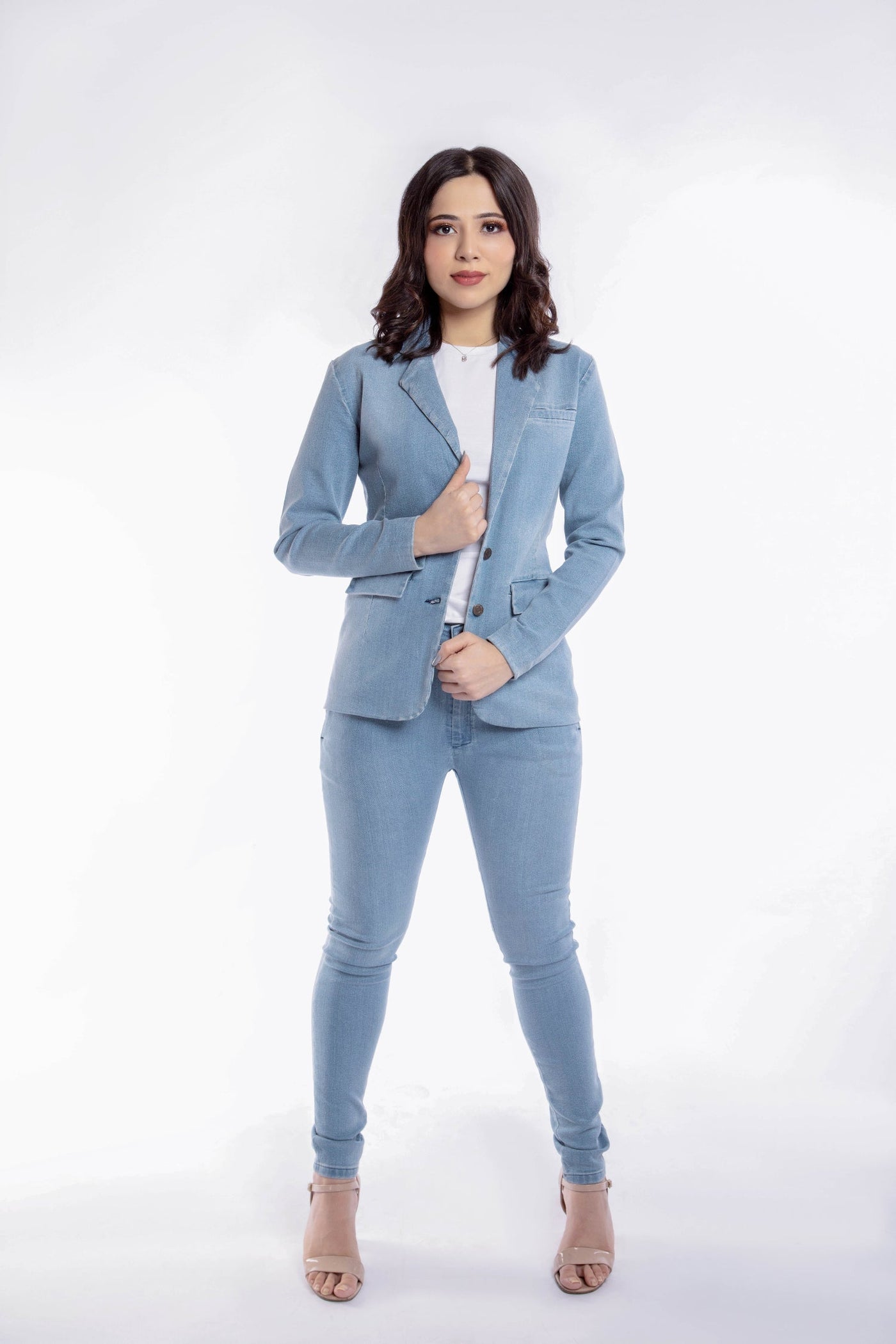 Sky Blue Coat Pant