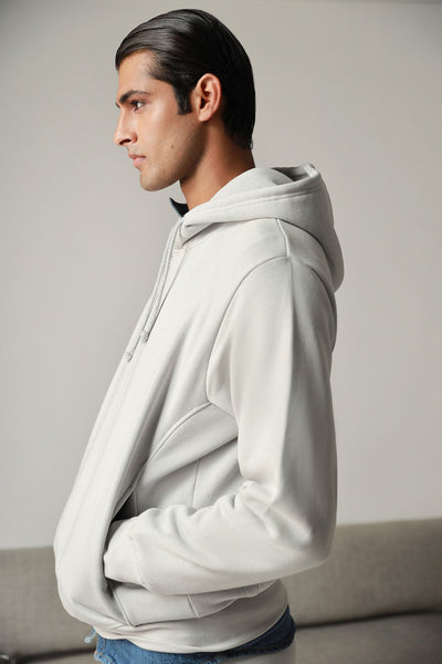 Grey Oversized Hoodie (Men)