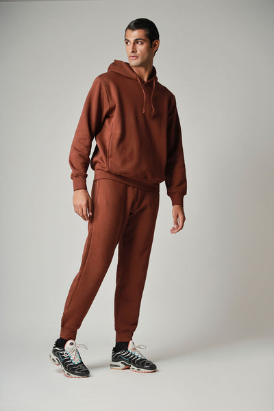 Brown Oversized Hoodie (Men)