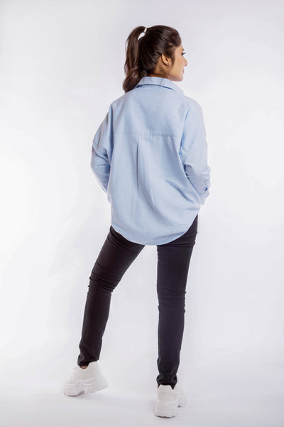 Sky Blue Corporate shirt