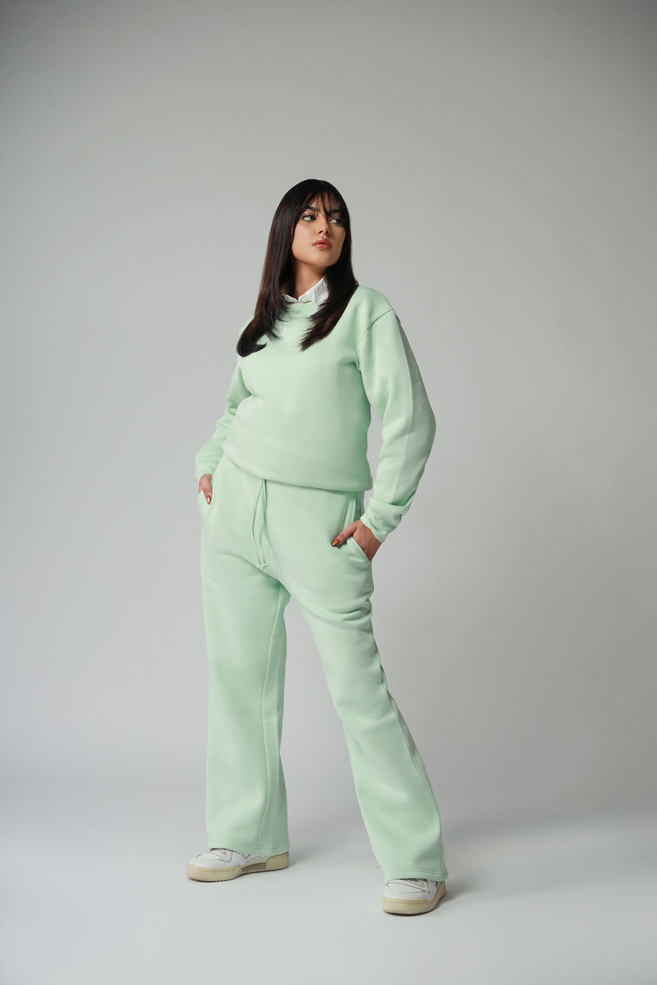 Unisex Lime Green Sweatsuit