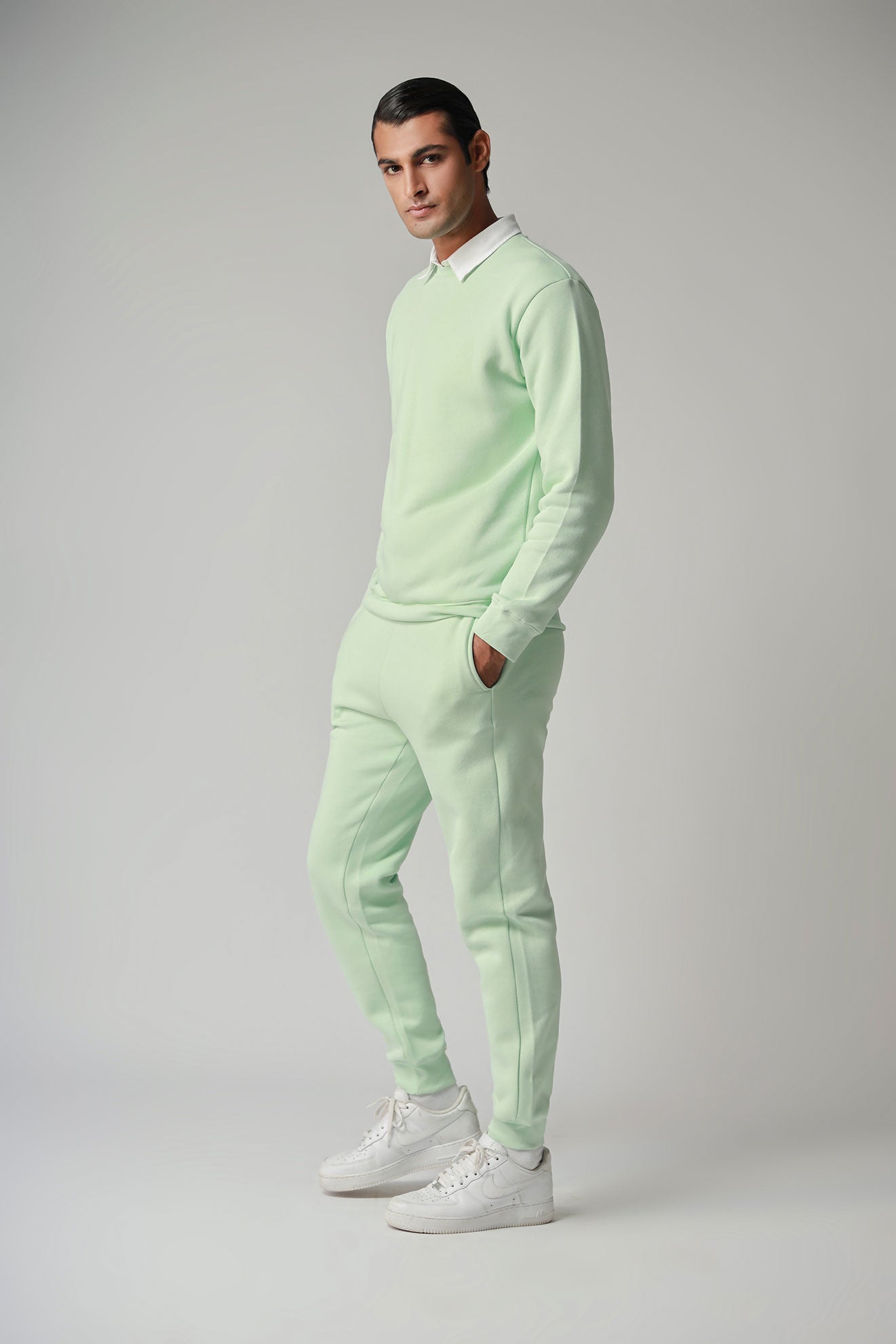 Unisex Lime Green SweatSuit