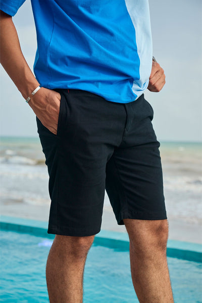 BLACK SHORTS (MEN)